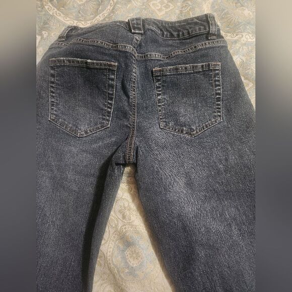 Sonoma Life&Style 8P Charcoal Gray Pockets Zipper Women’s Capri Jeans - Picture 5 of 6
